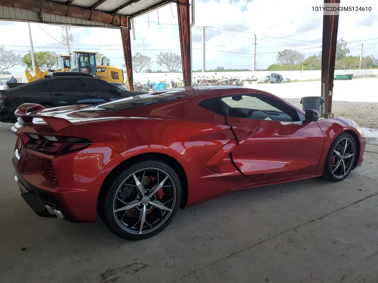 2021 Chevrolet Corvette Stingray 3Lt VIN: 1G1YC2D43M5124610 Lot: 79023594