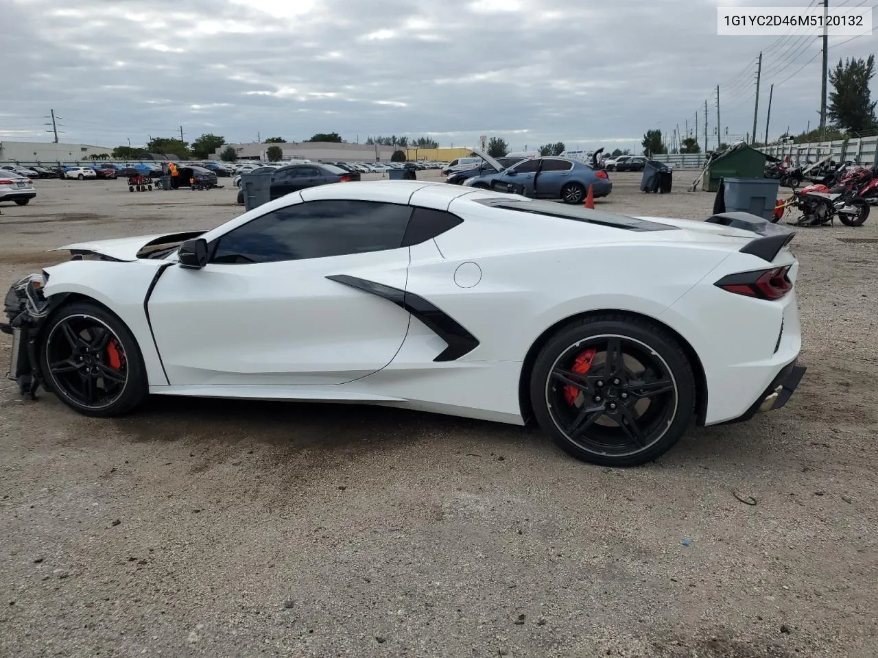 2021 Chevrolet Corvette Stingray 3Lt VIN: 1G1YC2D46M5120132 Lot: 80923944