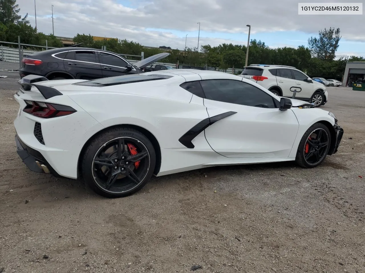 2021 Chevrolet Corvette Stingray 3Lt VIN: 1G1YC2D46M5120132 Lot: 80923944