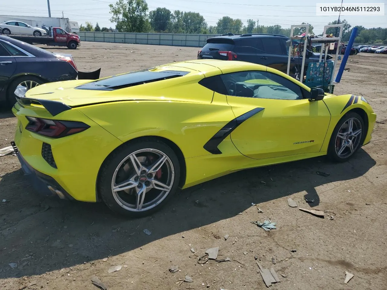 2022 Chevrolet Corvette Stingray 2Lt VIN: 1G1YB2D46N5112293 Lot: 68688434