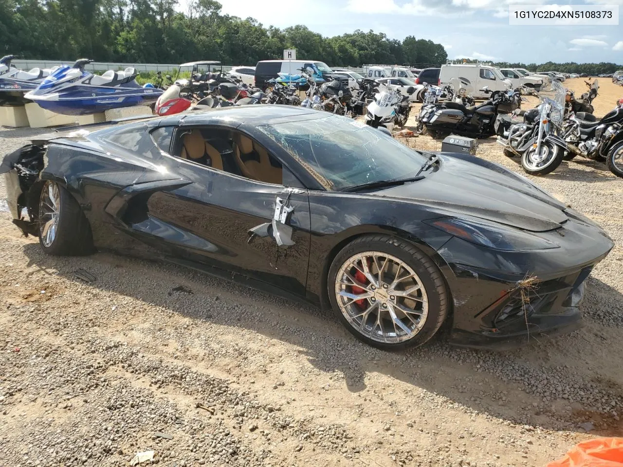 2022 Chevrolet Corvette Stingray 3Lt VIN: 1G1YC2D4XN5108373 Lot: 69487344