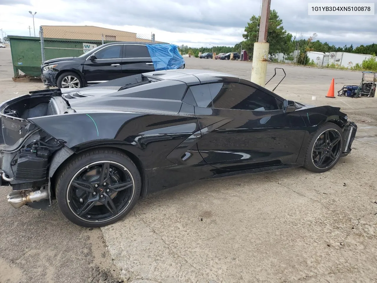 2022 Chevrolet Corvette Stingray 2Lt VIN: 1G1YB3D4XN5100878 Lot: 70706424