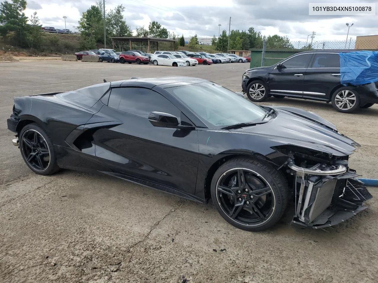 2022 Chevrolet Corvette Stingray 2Lt VIN: 1G1YB3D4XN5100878 Lot: 70706424