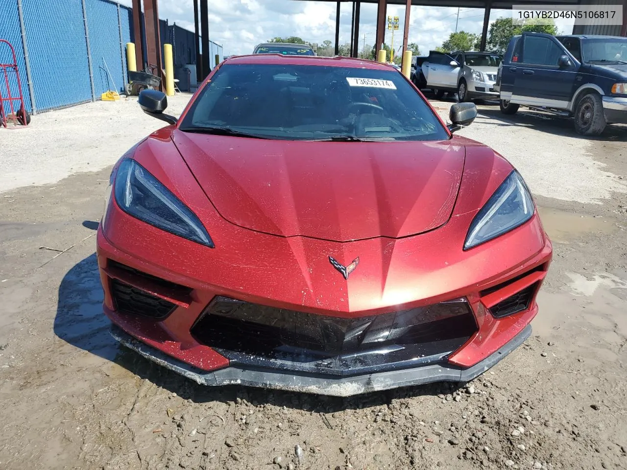 1G1YB2D46N5106817 2022 Chevrolet Corvette Stingray 2Lt