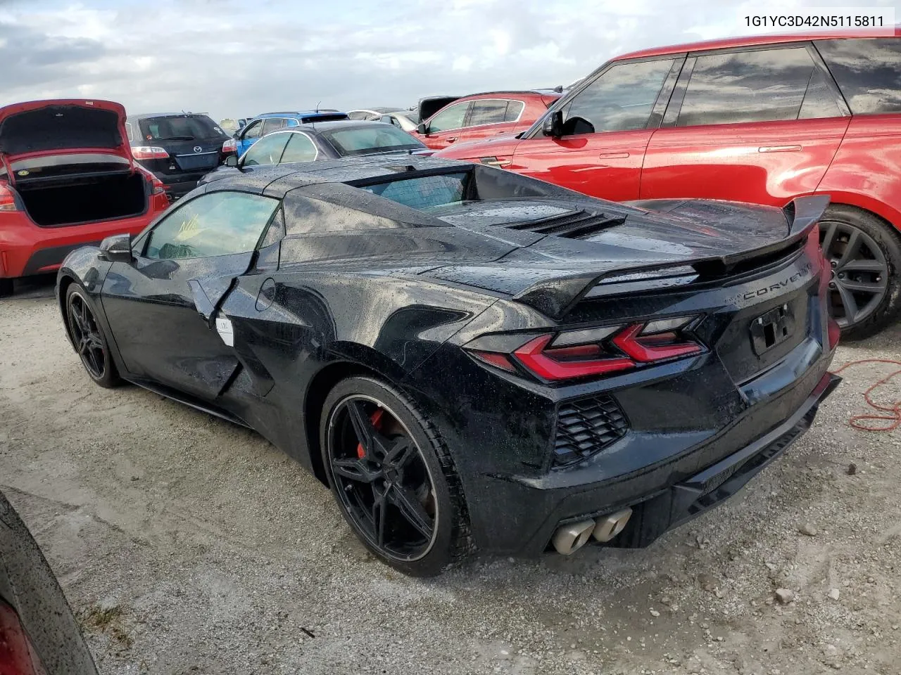 2022 Chevrolet Corvette Stingray 3Lt VIN: 1G1YC3D42N5115811 Lot: 74844294