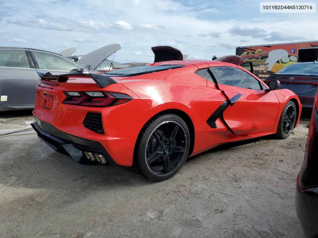 1G1YB2D44N5120716 2022 Chevrolet Corvette Stingray 2Lt