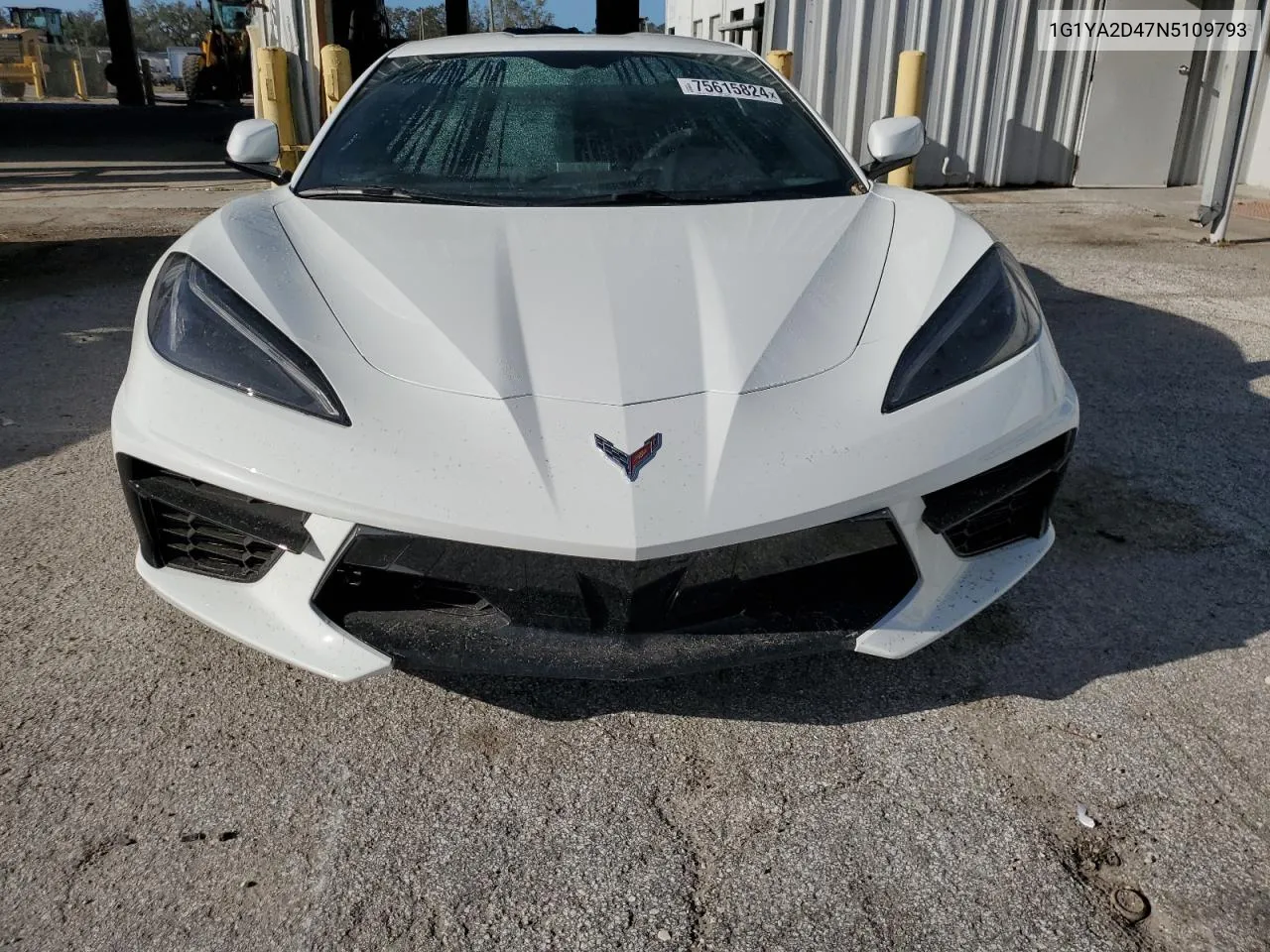 2022 Chevrolet Corvette Stingray 1Lt VIN: 1G1YA2D47N5109793 Lot: 75615824