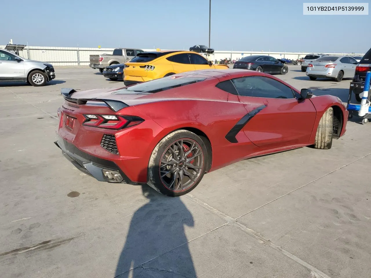 2023 Chevrolet Corvette Stingray 2Lt VIN: 1G1YB2D41P5139999 Lot: 68643574