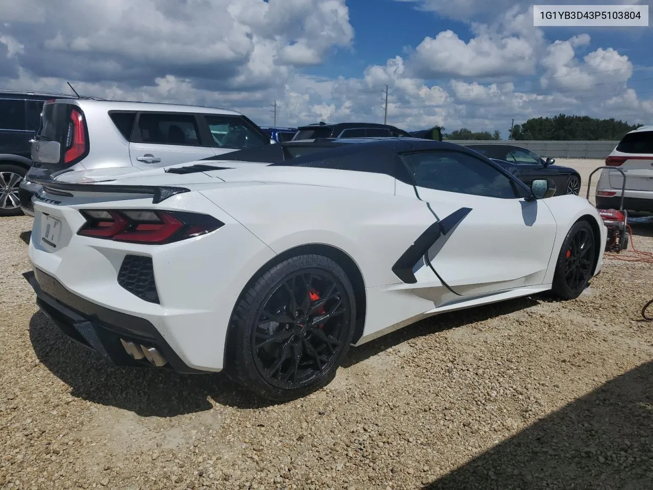 2023 Chevrolet Corvette Stingray 2Lt VIN: 1G1YB3D43P5103804 Lot: 73804784