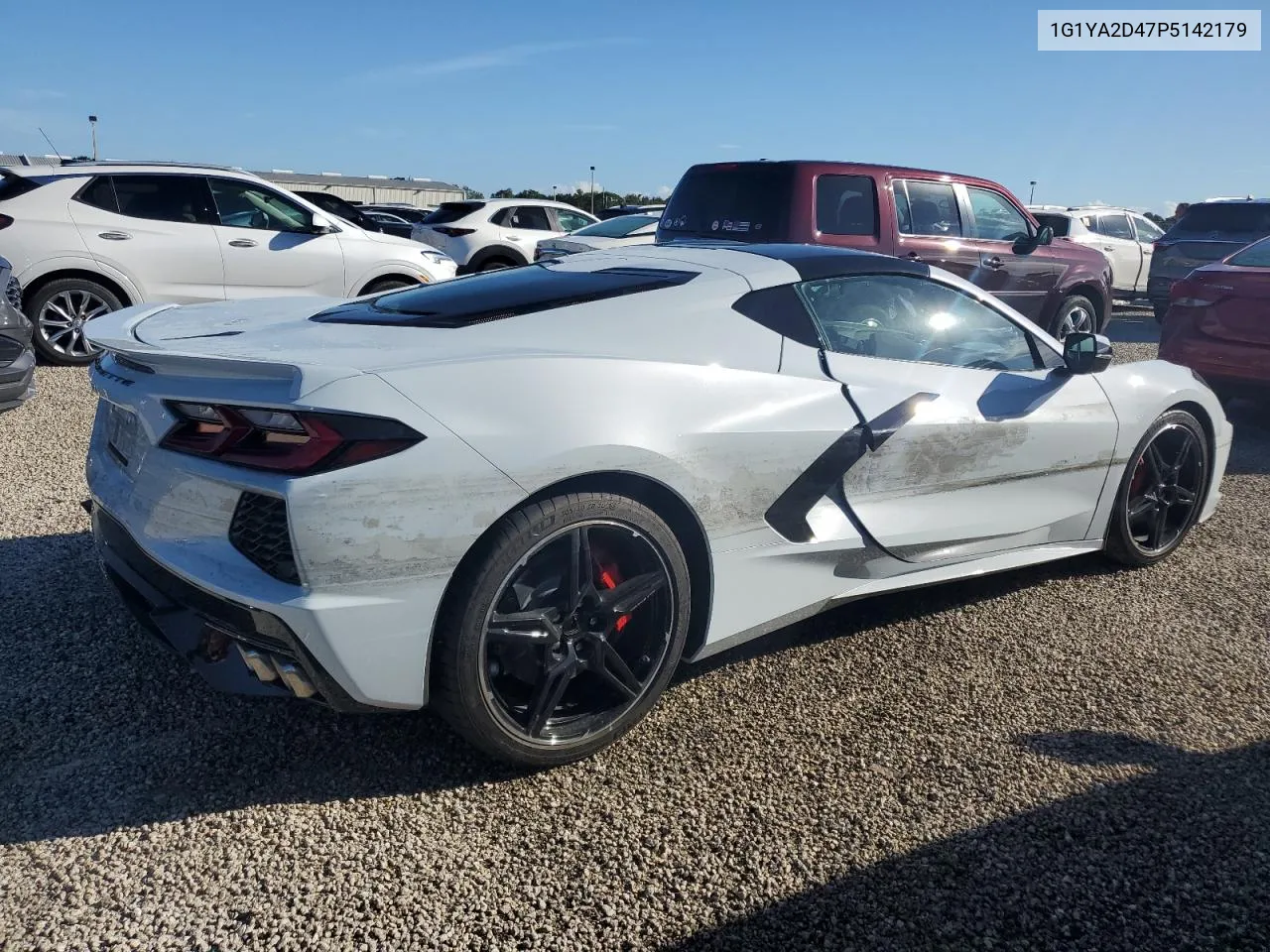 2023 Chevrolet Corvette Stingray 1Lt VIN: 1G1YA2D47P5142179 Lot: 74070204