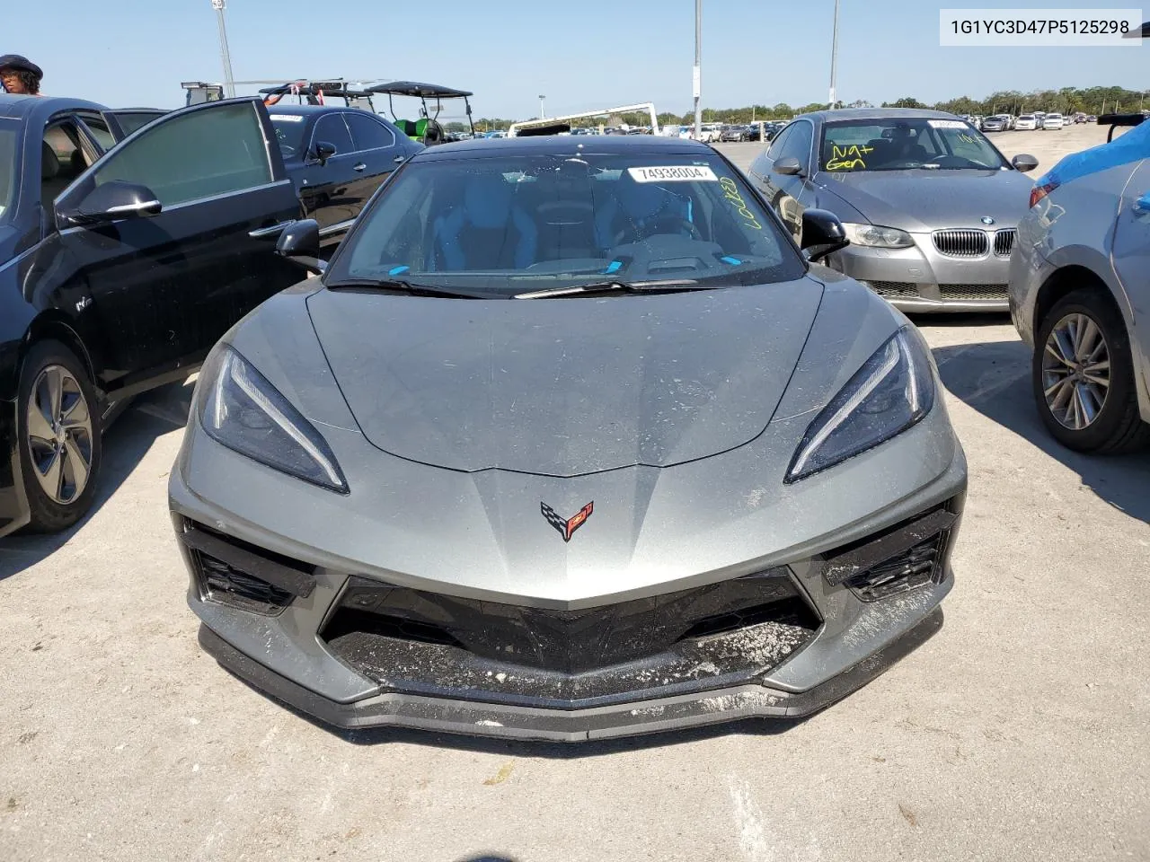 2023 Chevrolet Corvette Stingray 3Lt VIN: 1G1YC3D47P5125298 Lot: 74938004