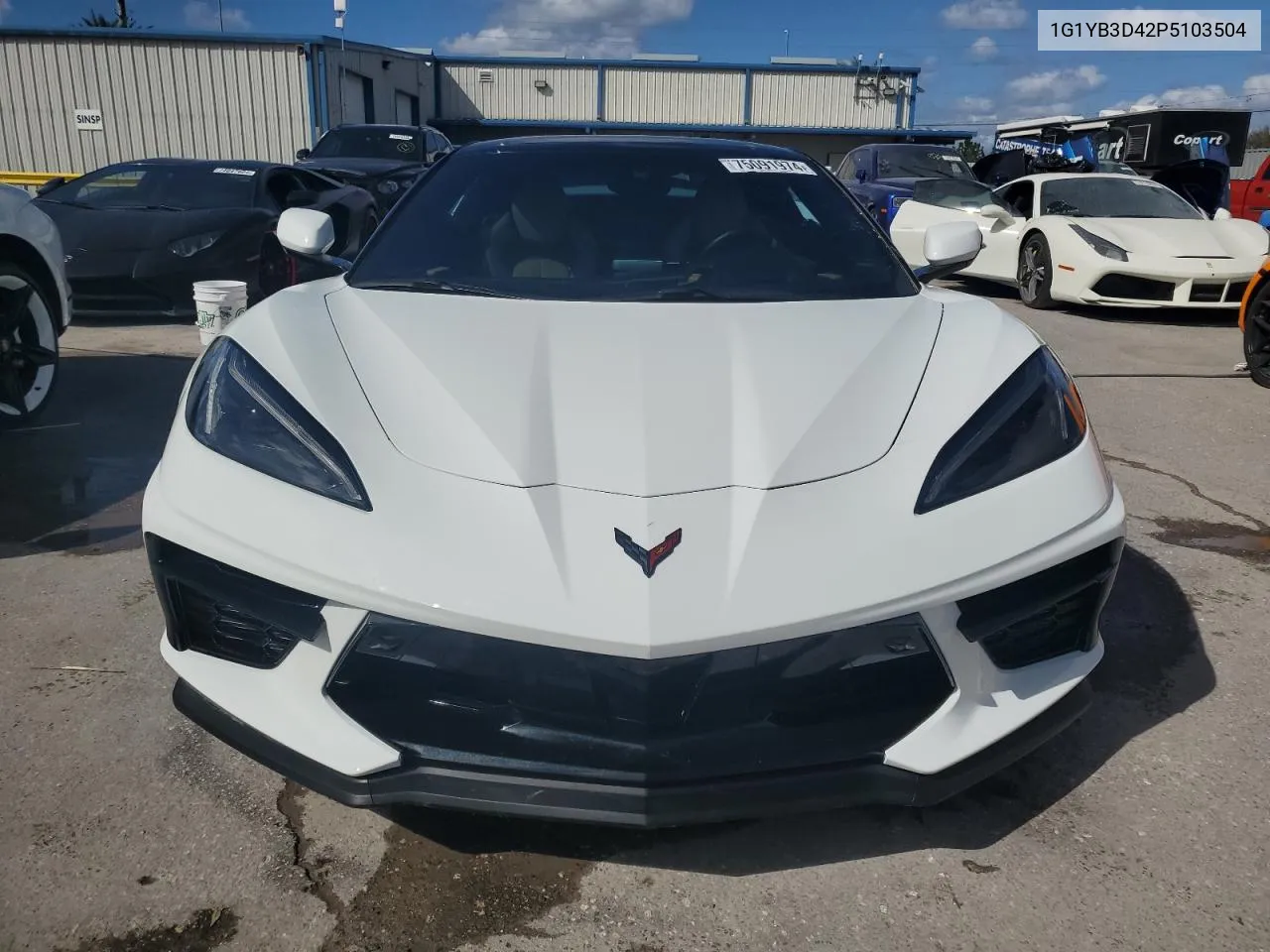 2023 Chevrolet Corvette Stingray 2Lt VIN: 1G1YB3D42P5103504 Lot: 75091974