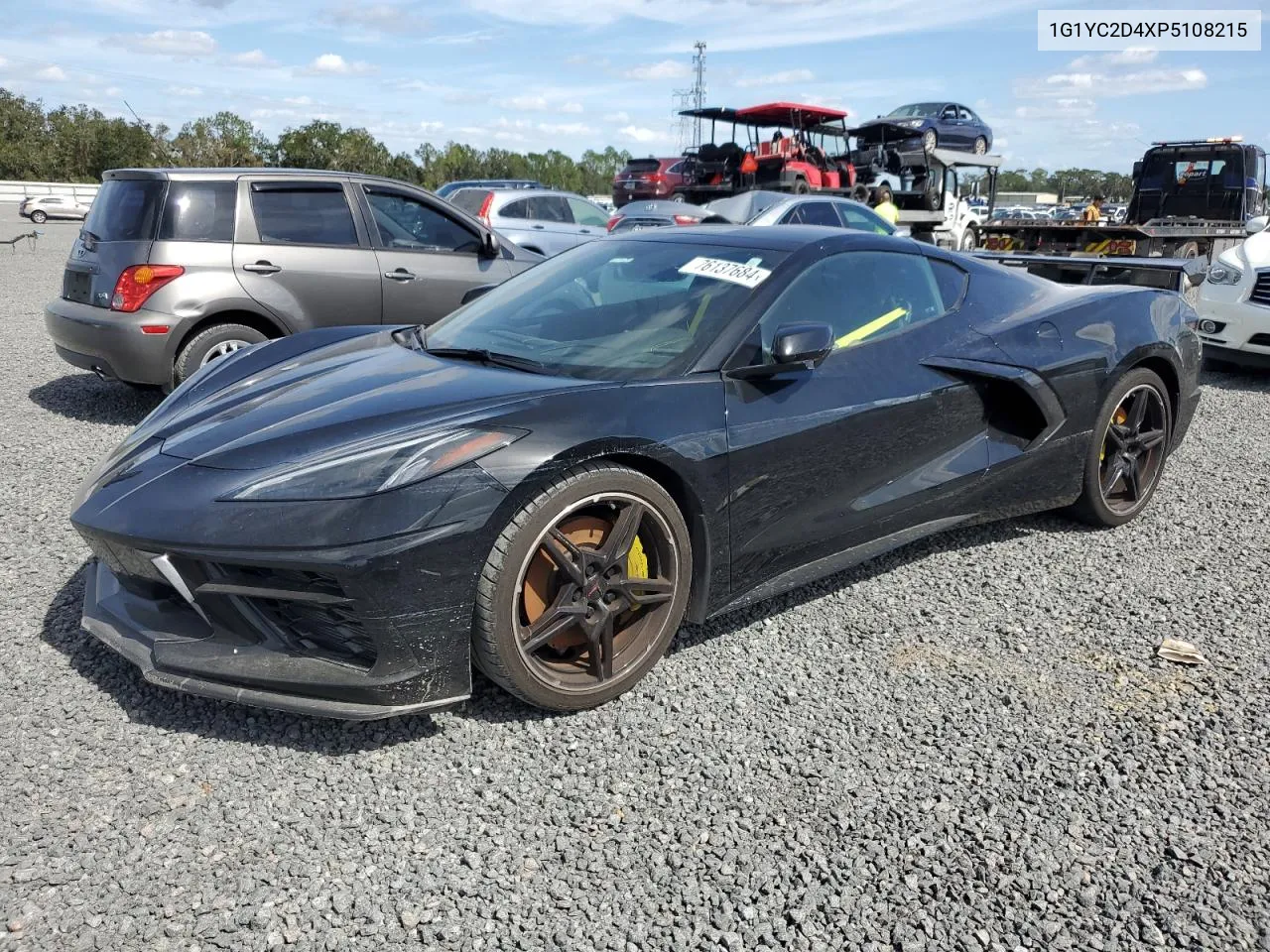 2023 Chevrolet Corvette Stingray 3Lt VIN: 1G1YC2D4XP5108215 Lot: 76137684