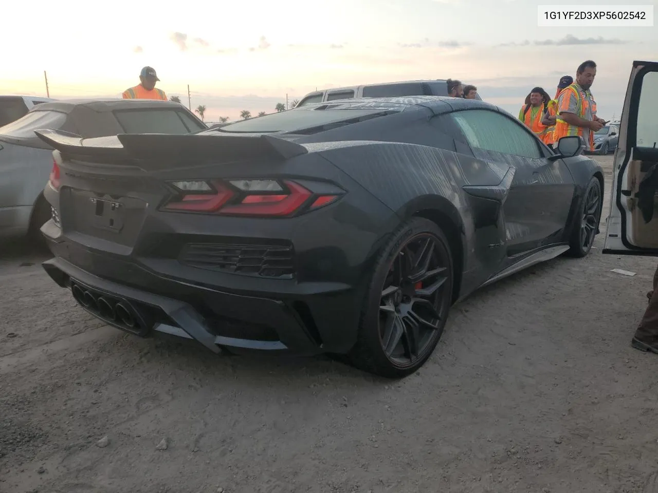 2023 Chevrolet Corvette Z06 3Lz VIN: 1G1YF2D3XP5602542 Lot: 76238274