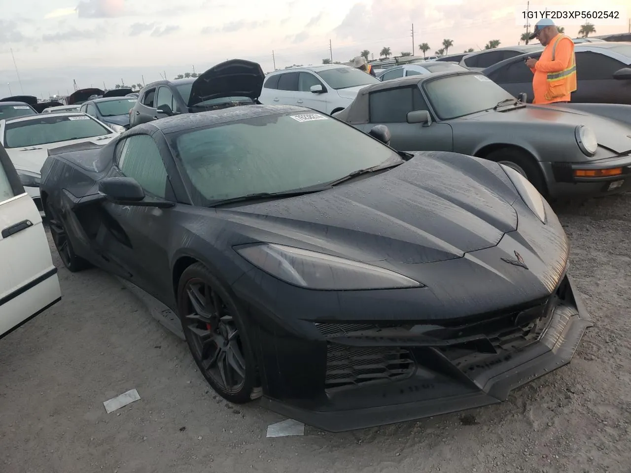 2023 Chevrolet Corvette Z06 3Lz VIN: 1G1YF2D3XP5602542 Lot: 76238274