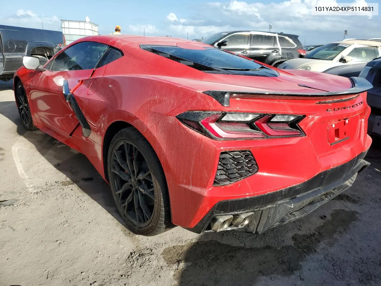 2023 Chevrolet Corvette Stingray 1Lt VIN: 1G1YA2D4XP5114831 Lot: 76606204