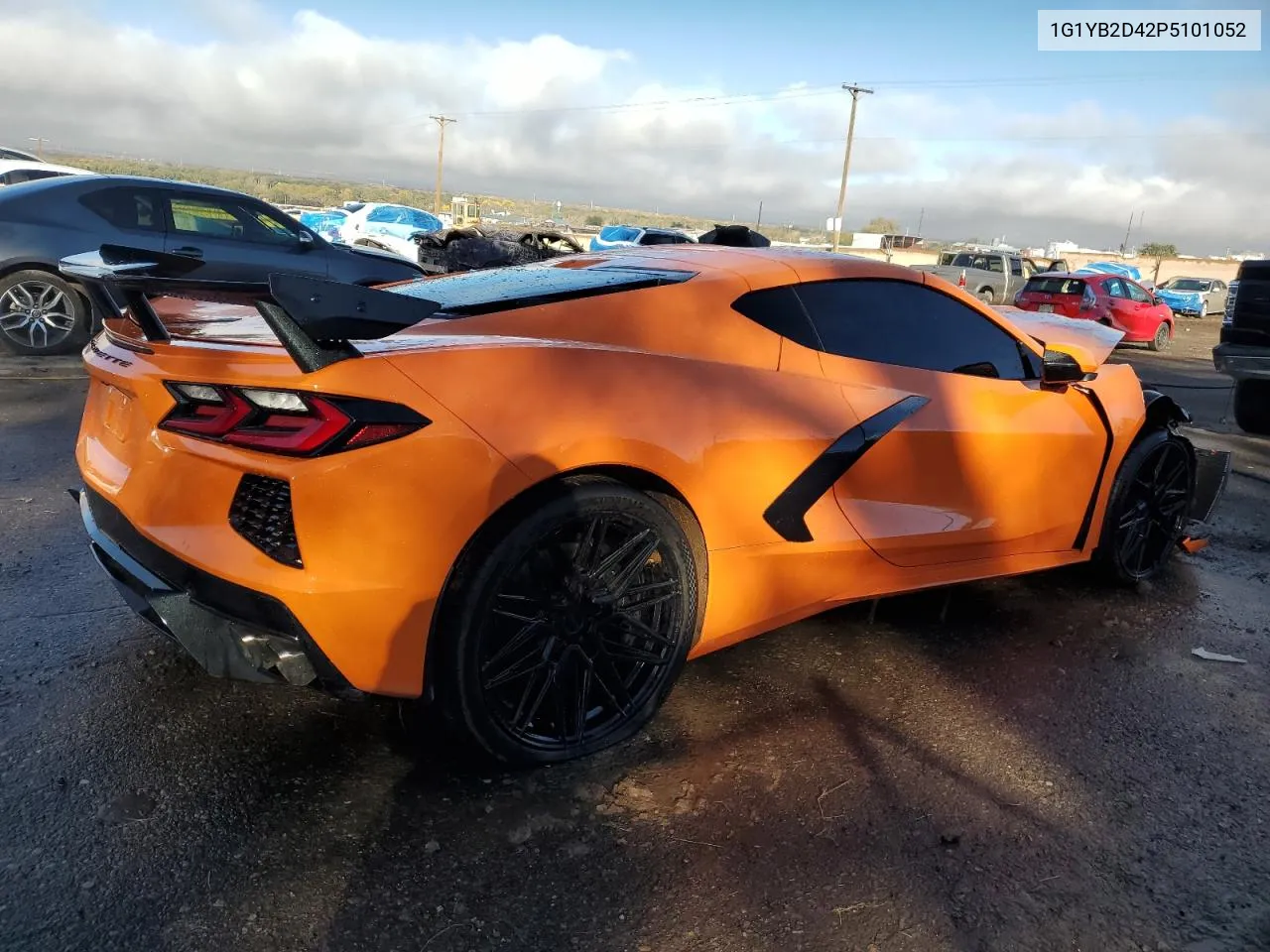 2023 Chevrolet Corvette Stingray 2Lt VIN: 1G1YB2D42P5101052 Lot: 79108164