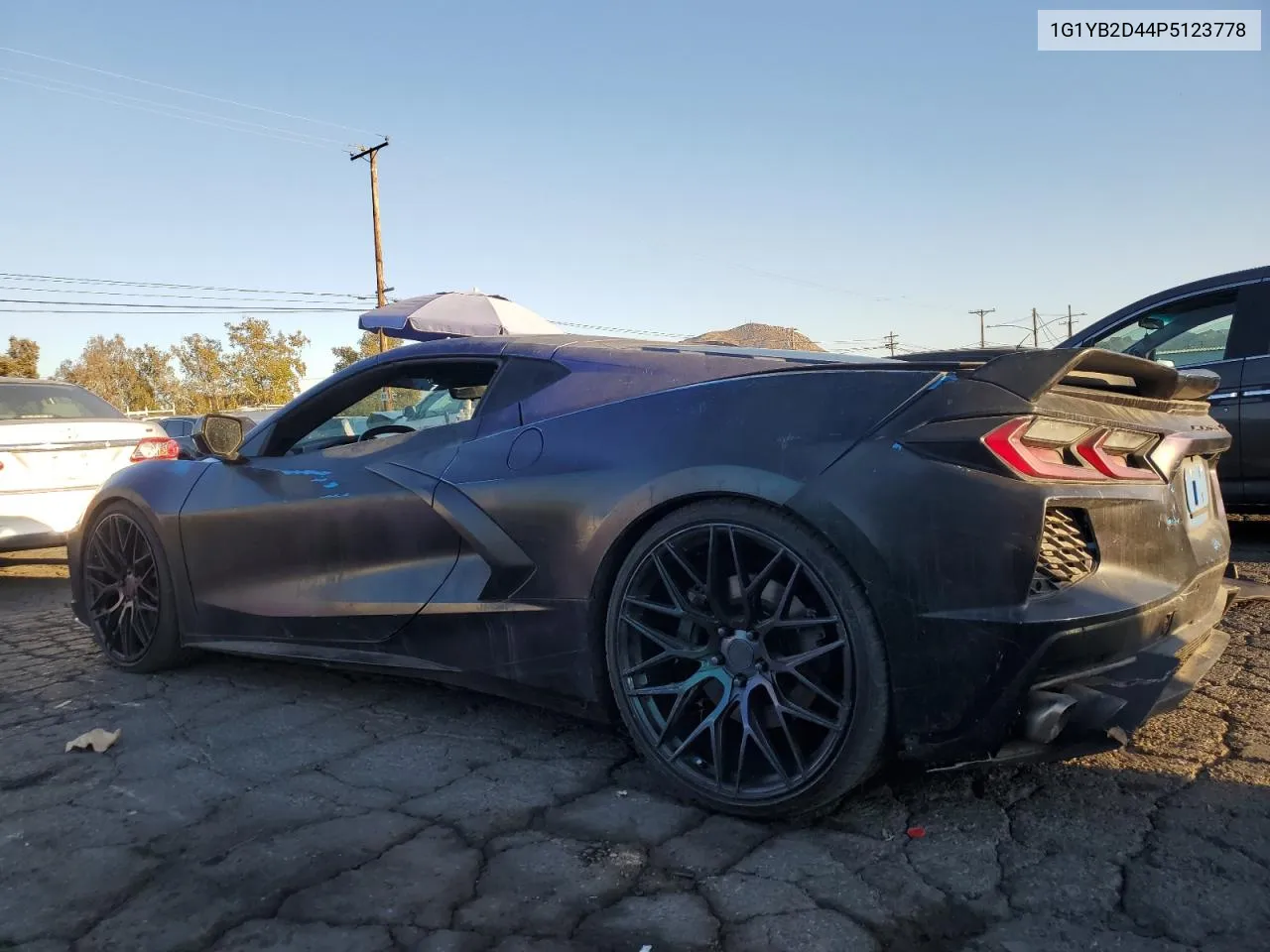 2023 Chevrolet Corvette Stingray 2Lt VIN: 1G1YB2D44P5123778 Lot: 81523634