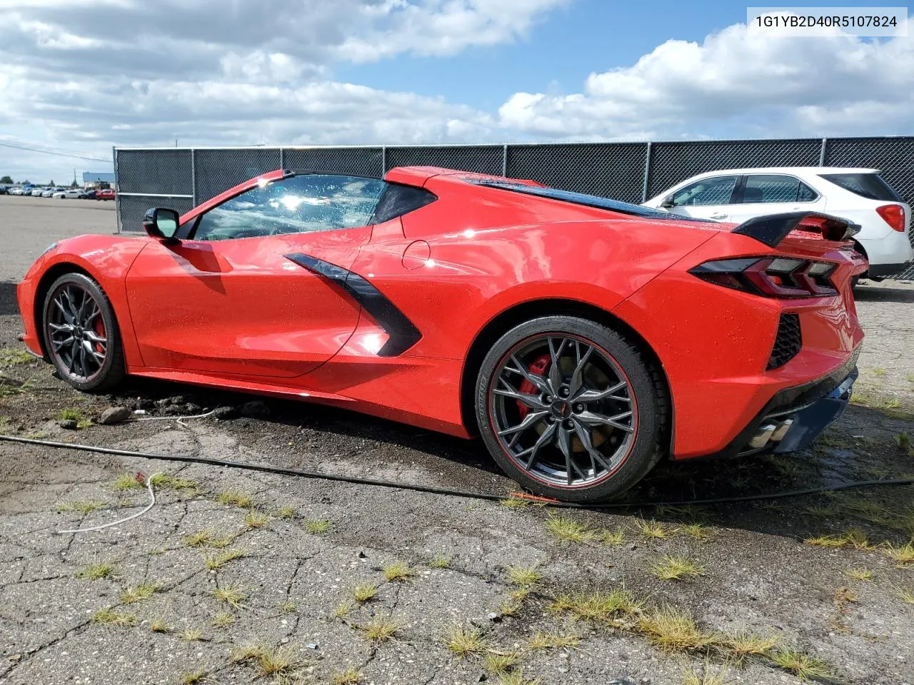 2024 Chevrolet Corvette Stingray 2Lt VIN: 1G1YB2D40R5107824 Lot: 68036464