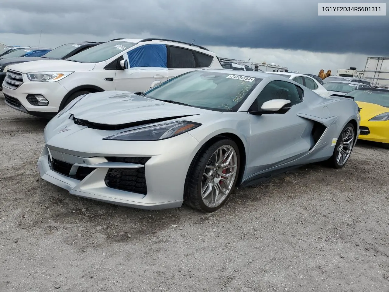 2024 Chevrolet Corvette Z06 3Lz VIN: 1G1YF2D34R5601311 Lot: 74204354