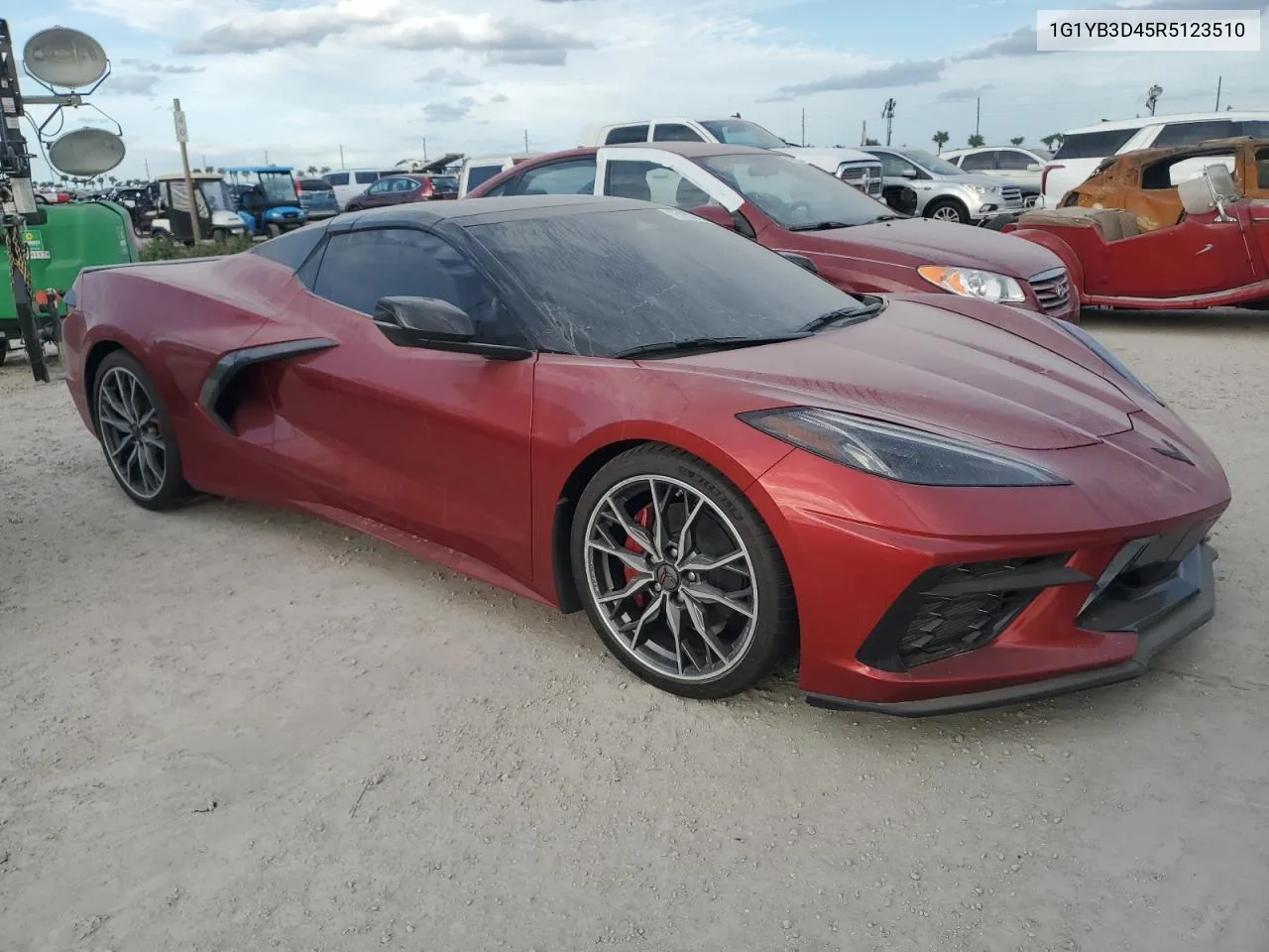 2024 Chevrolet Corvette Stingray 2Lt VIN: 1G1YB3D45R5123510 Lot: 75180214