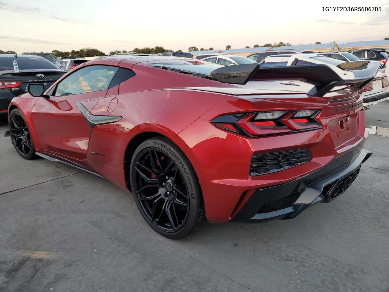 2024 Chevrolet Corvette Z06 3Lz VIN: 1G1YF2D36R5606705 Lot: 75213394