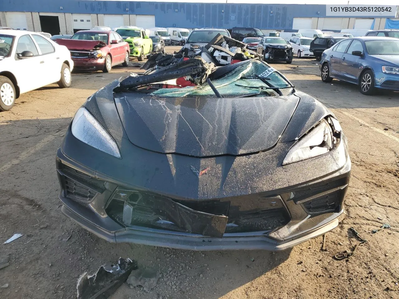 2024 Chevrolet Corvette Stingray 2Lt VIN: 1G1YB3D43R5120542 Lot: 76544024