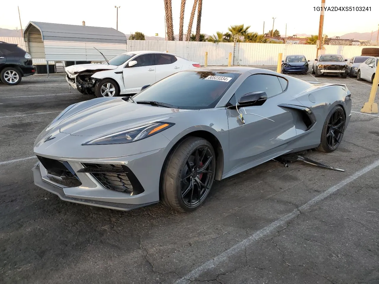 2025 Chevrolet Corvette Stingray 1Lt VIN: 1G1YA2D4XS5103241 Lot: 80523334