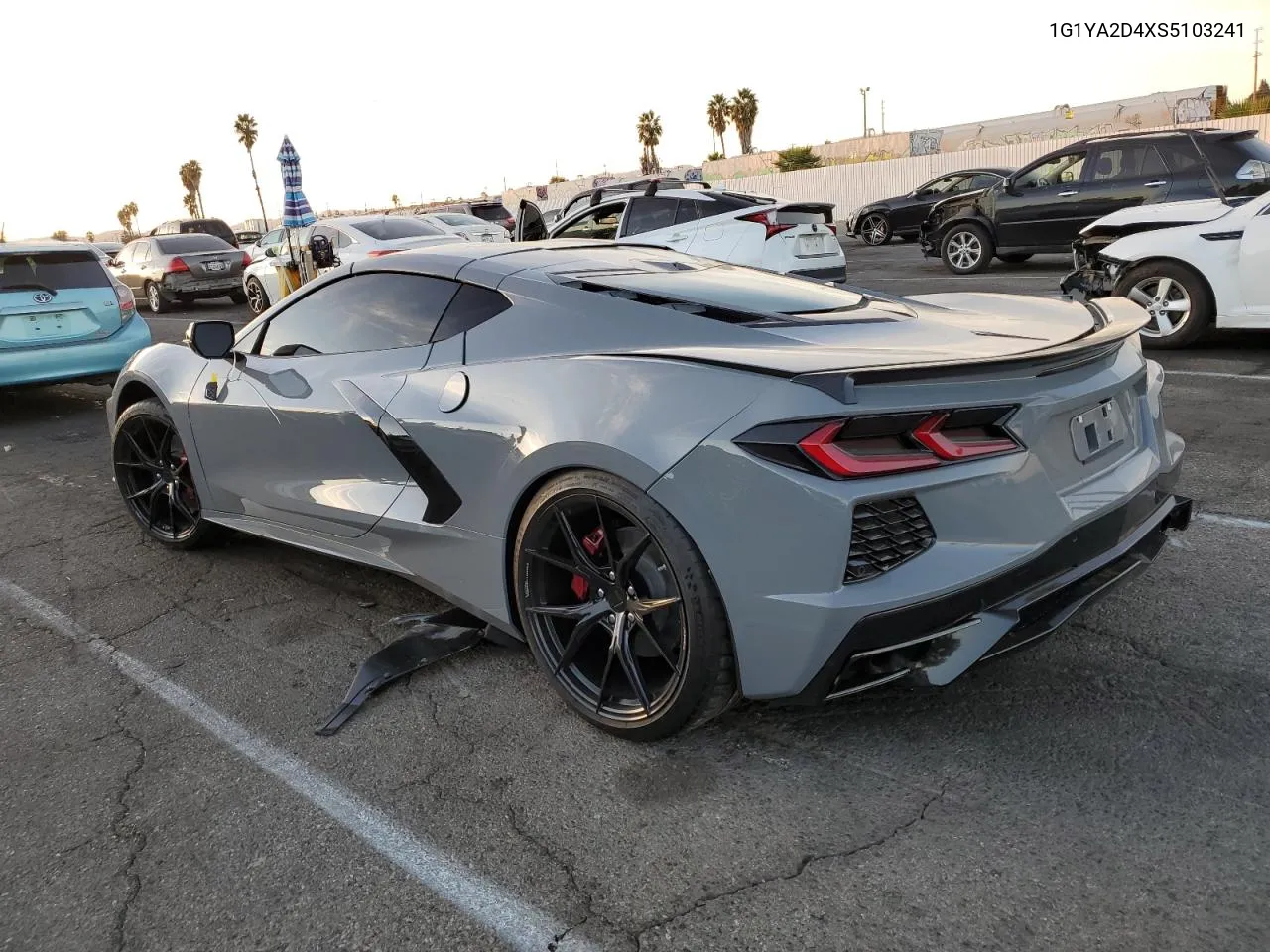 2025 Chevrolet Corvette Stingray 1Lt VIN: 1G1YA2D4XS5103241 Lot: 80523334