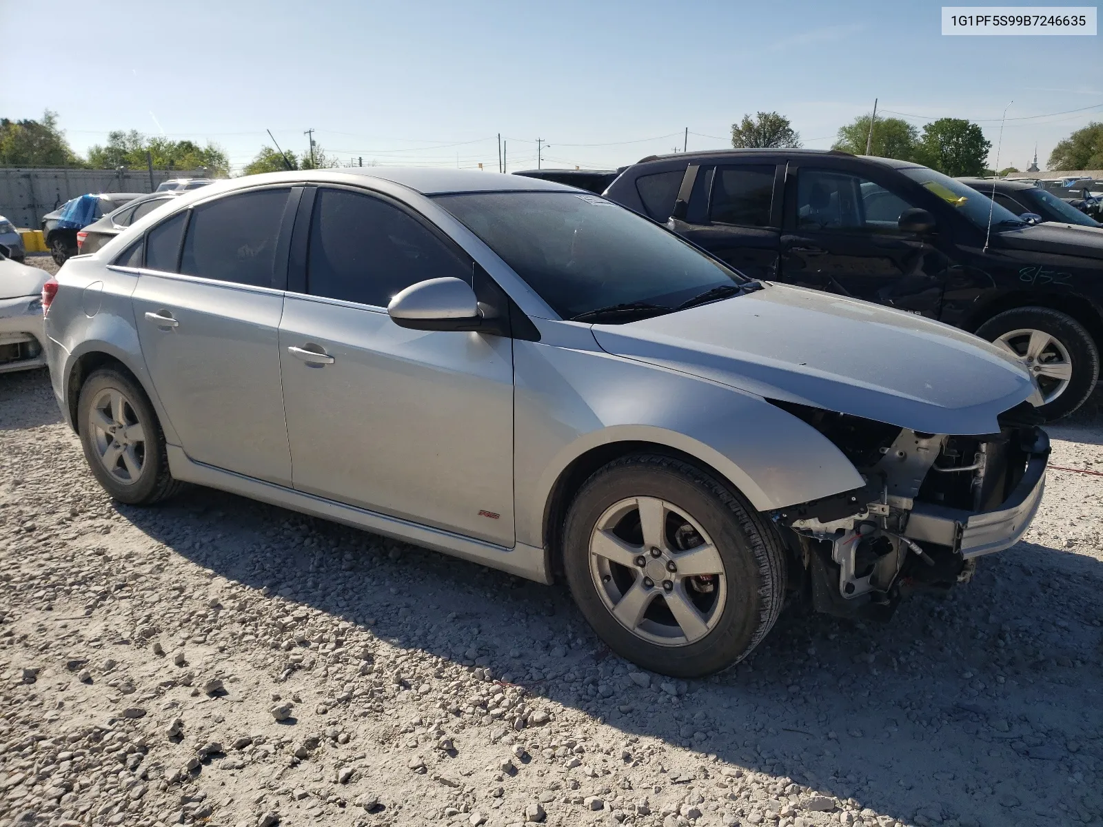 2011 Chevrolet Cruze Lt VIN: 1G1PF5S99B7246635 Lot: 51563834