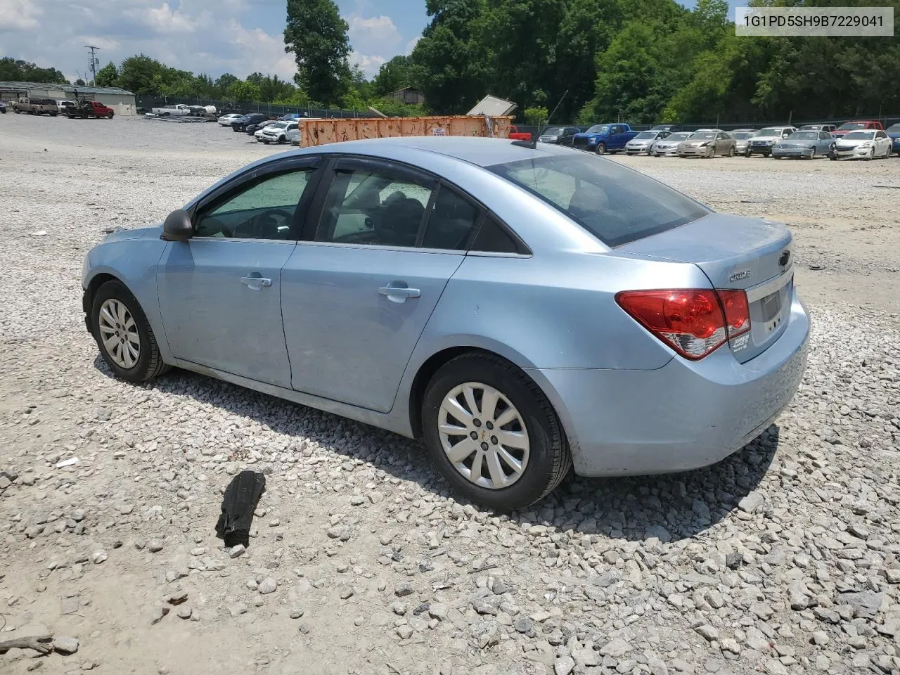 2011 Chevrolet Cruze Ls VIN: 1G1PD5SH9B7229041 Lot: 58659564