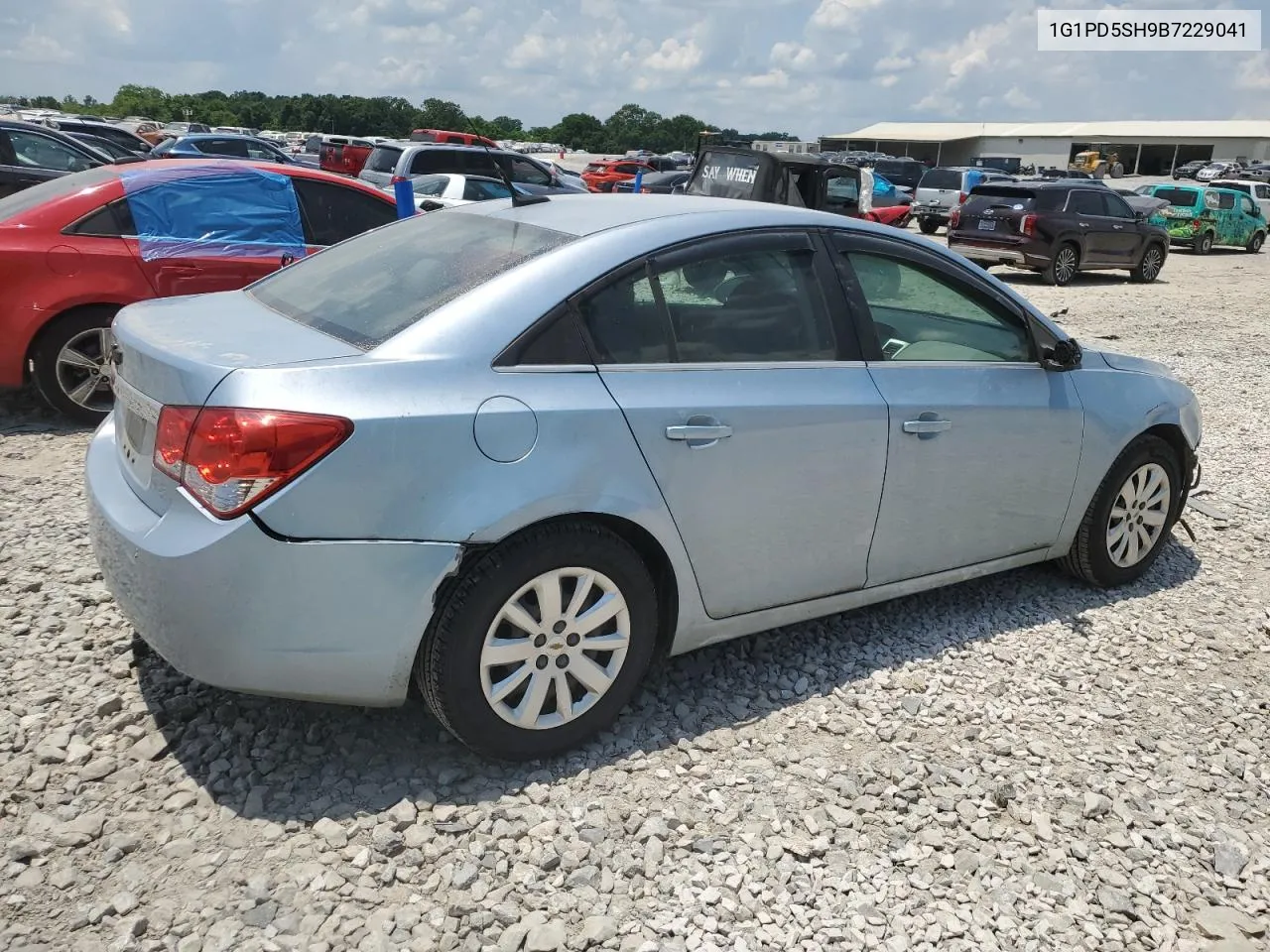 2011 Chevrolet Cruze Ls VIN: 1G1PD5SH9B7229041 Lot: 58659564