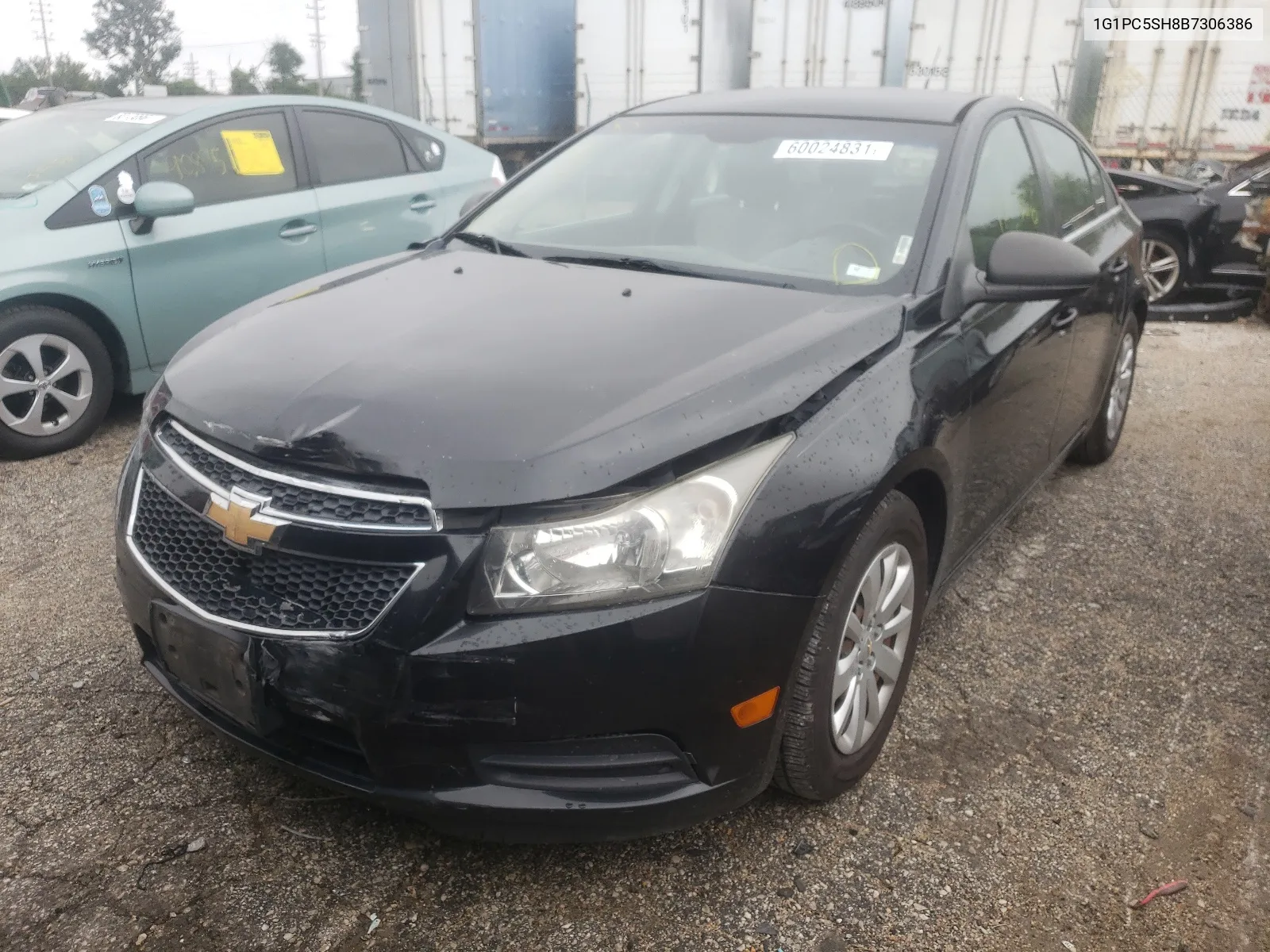 2011 Chevrolet Cruze Ls VIN: 1G1PC5SH8B7306386 Lot: 60024831