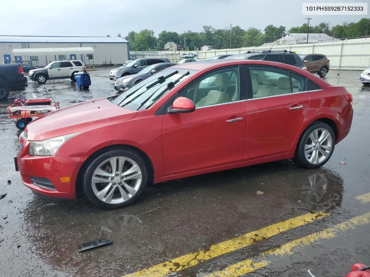 2011 Chevrolet Cruze Ltz VIN: 1G1PH5S92B7152333 Lot: 60494144