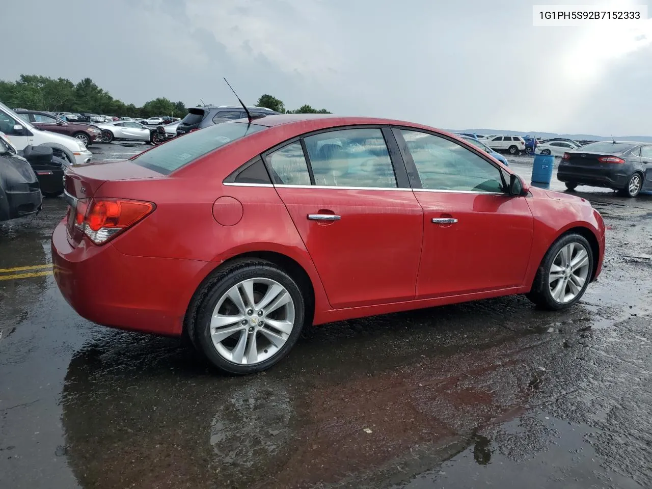 2011 Chevrolet Cruze Ltz VIN: 1G1PH5S92B7152333 Lot: 60494144