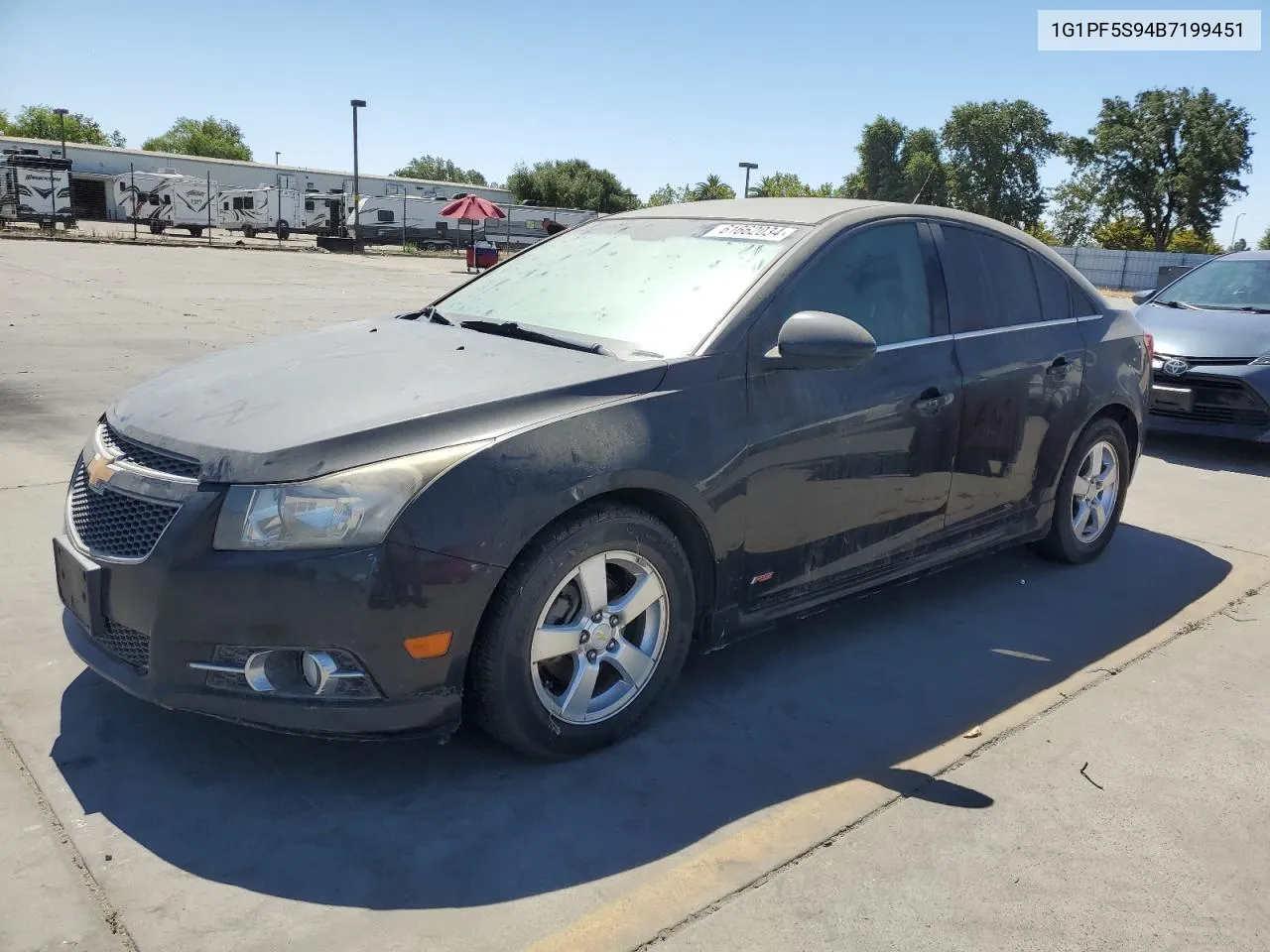 2011 Chevrolet Cruze Lt VIN: 1G1PF5S94B7199451 Lot: 61662034