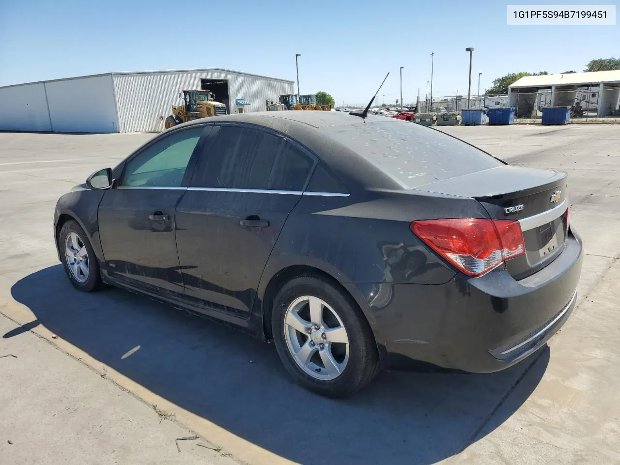 2011 Chevrolet Cruze Lt VIN: 1G1PF5S94B7199451 Lot: 61662034