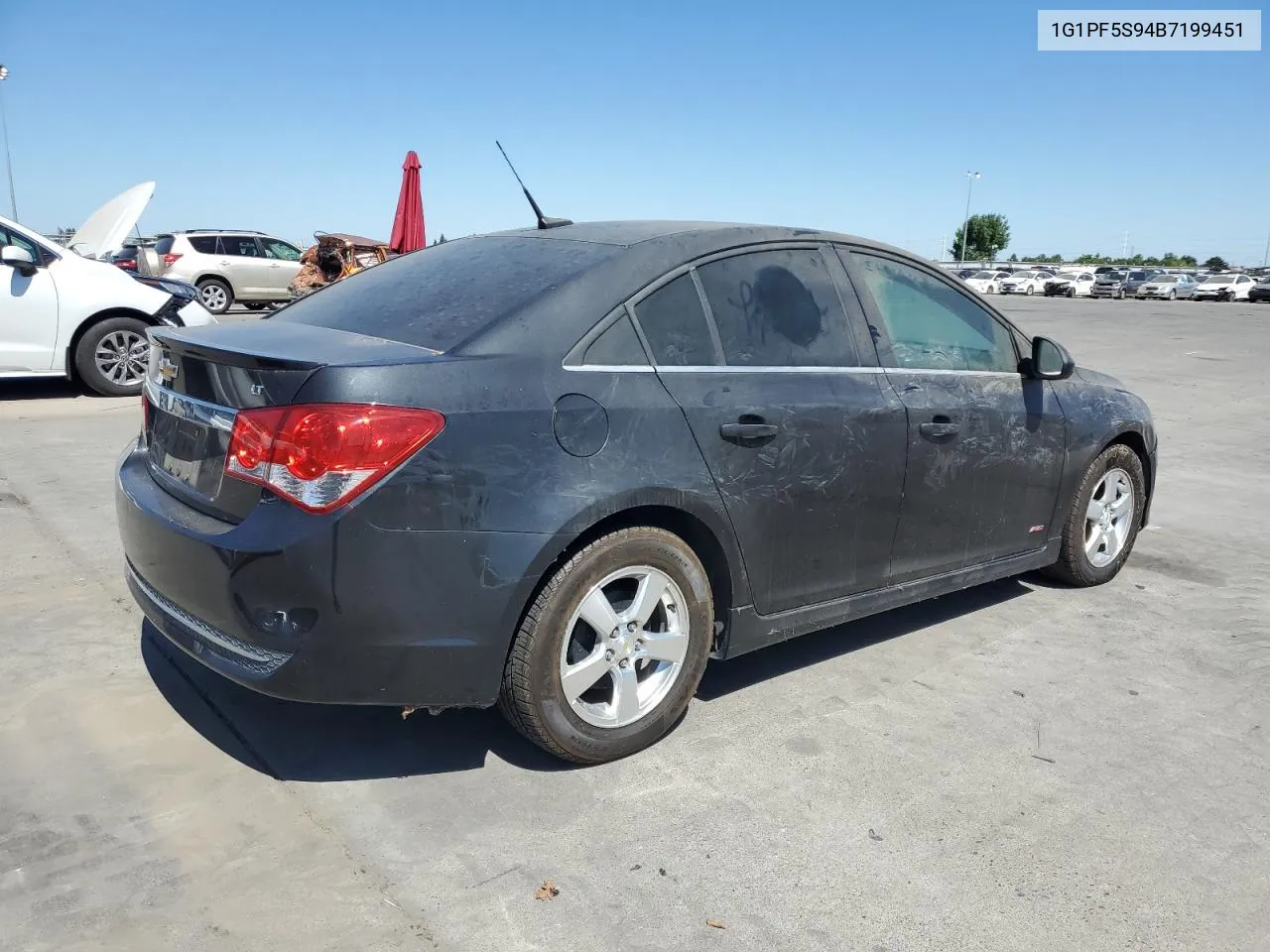 2011 Chevrolet Cruze Lt VIN: 1G1PF5S94B7199451 Lot: 61662034