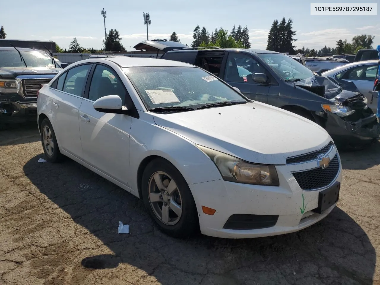 2011 Chevrolet Cruze Lt VIN: 1G1PE5S97B7295187 Lot: 63562394