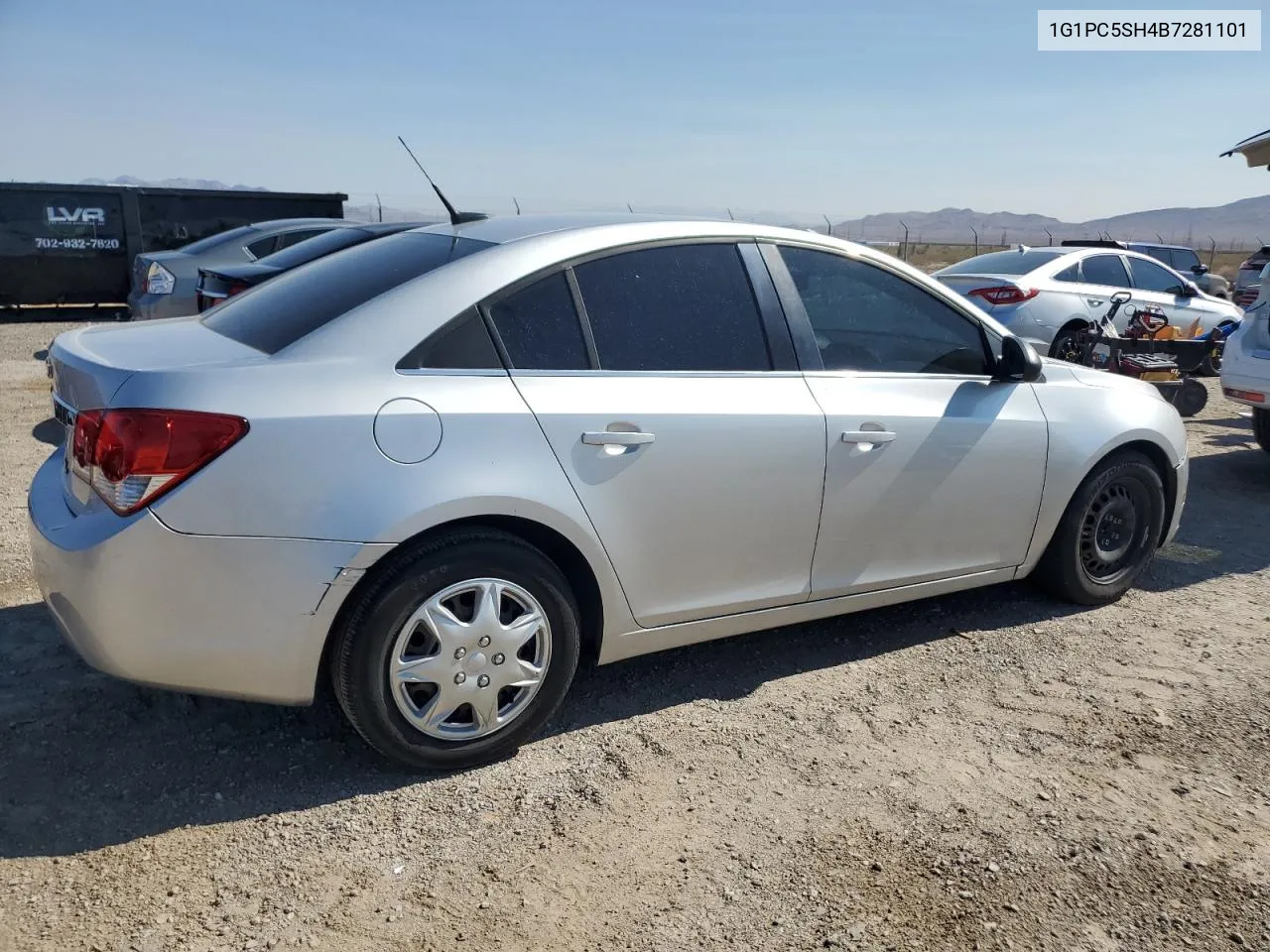 1G1PC5SH4B7281101 2011 Chevrolet Cruze Ls