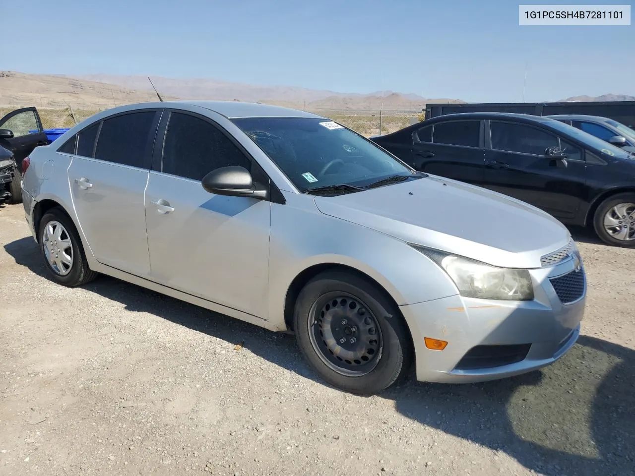 1G1PC5SH4B7281101 2011 Chevrolet Cruze Ls