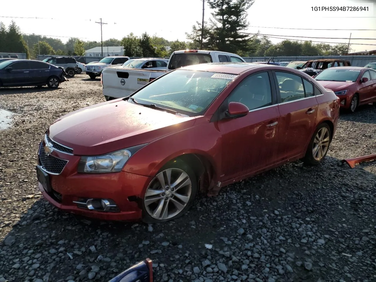 2011 Chevrolet Cruze Ltz VIN: 1G1PH5S94B7286941 Lot: 65588804