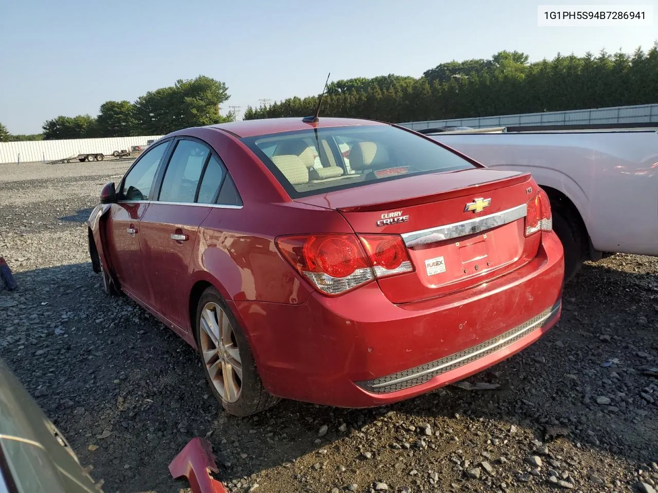 2011 Chevrolet Cruze Ltz VIN: 1G1PH5S94B7286941 Lot: 65588804