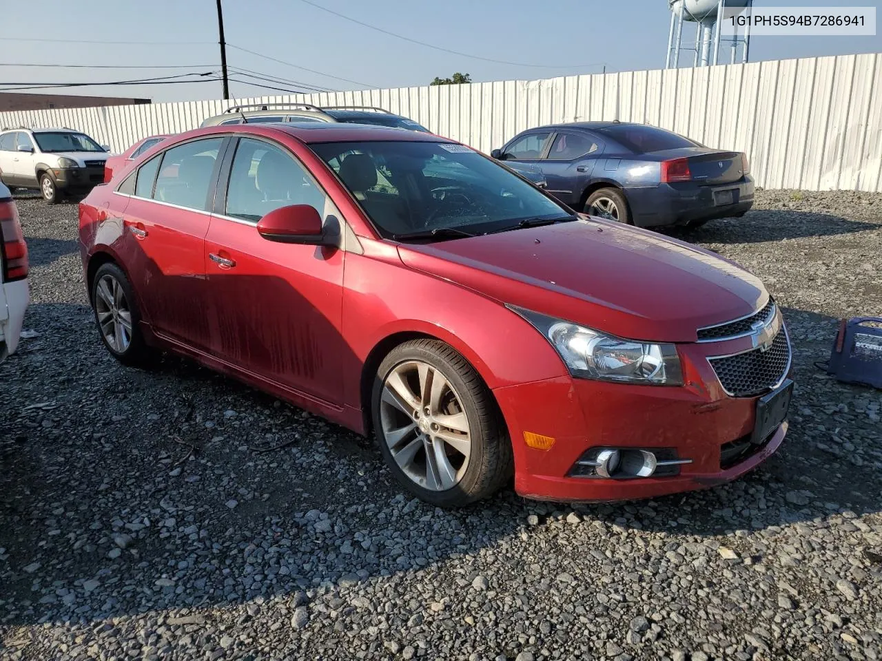 1G1PH5S94B7286941 2011 Chevrolet Cruze Ltz