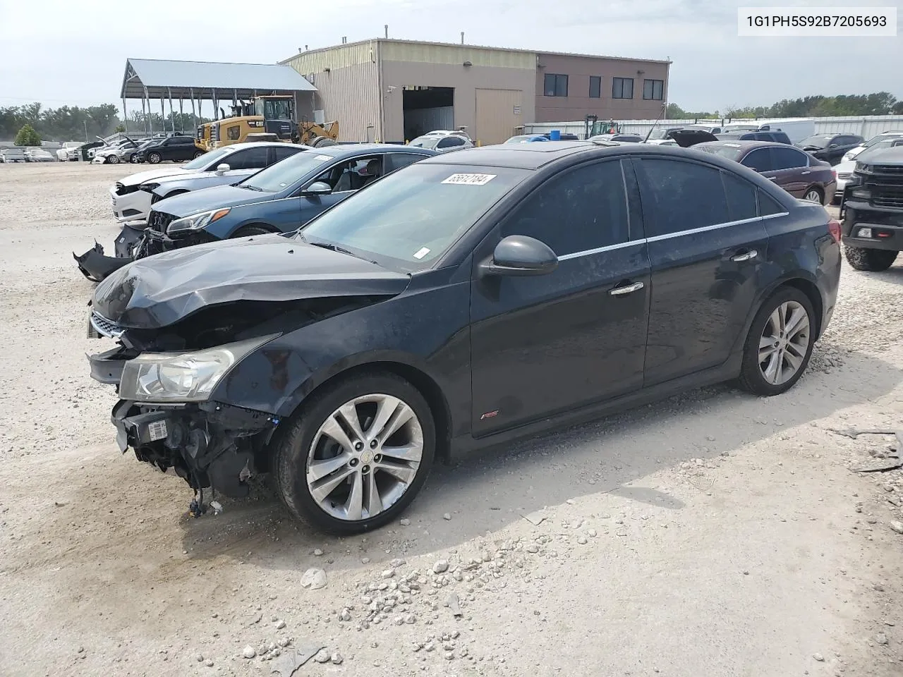 2011 Chevrolet Cruze Ltz VIN: 1G1PH5S92B7205693 Lot: 65612184