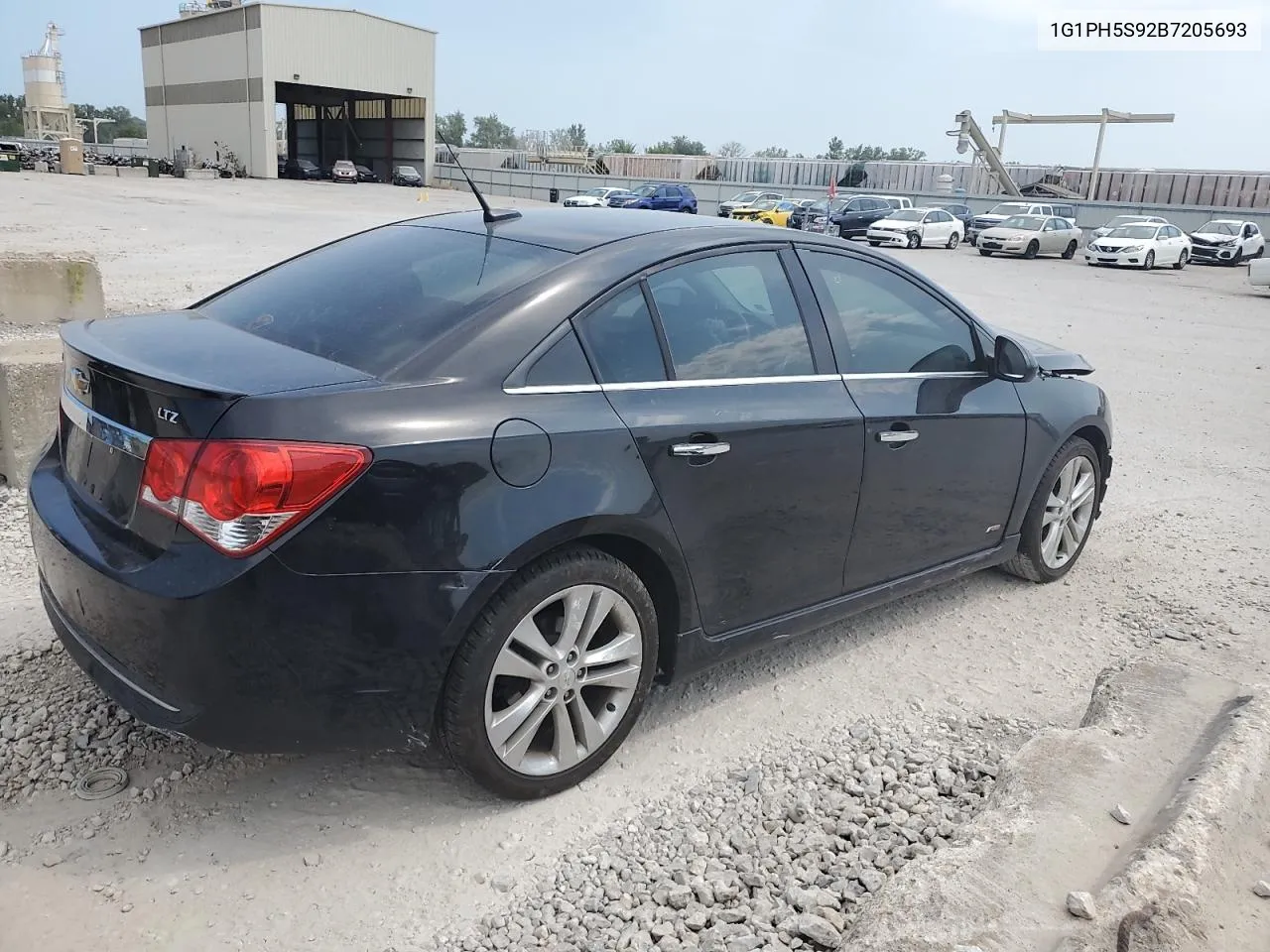 2011 Chevrolet Cruze Ltz VIN: 1G1PH5S92B7205693 Lot: 65612184