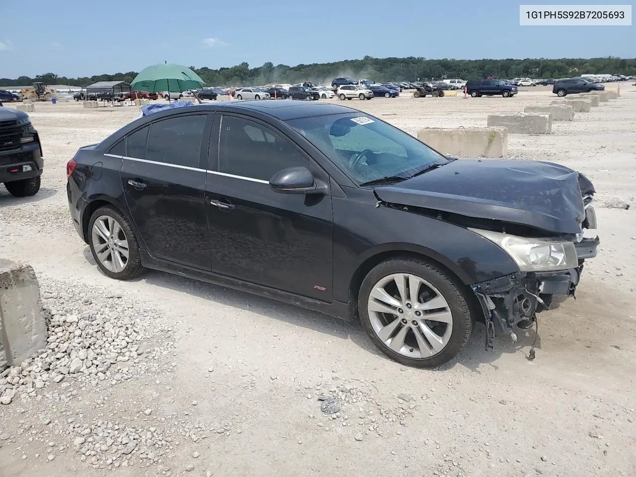 2011 Chevrolet Cruze Ltz VIN: 1G1PH5S92B7205693 Lot: 65612184