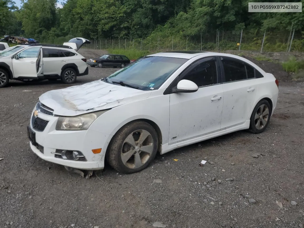 1G1PG5S9XB7242882 2011 Chevrolet Cruze Lt