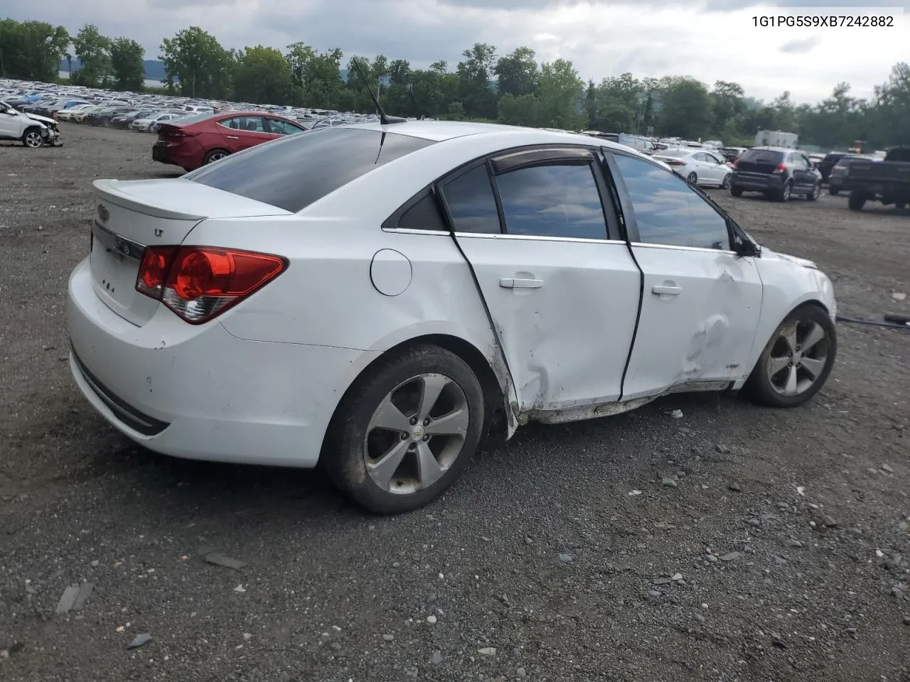 2011 Chevrolet Cruze Lt VIN: 1G1PG5S9XB7242882 Lot: 66169004