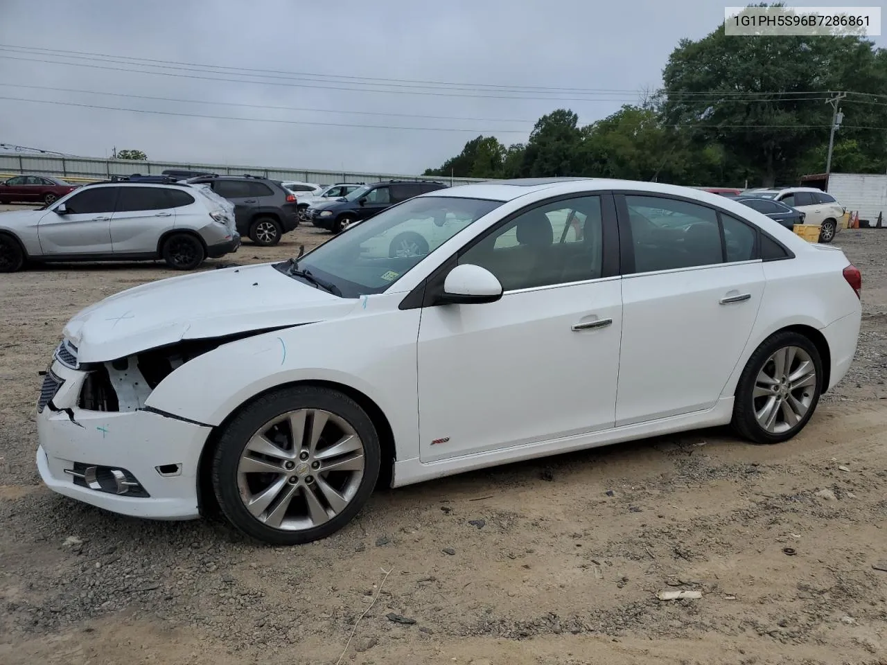 1G1PH5S96B7286861 2011 Chevrolet Cruze Ltz